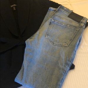 Levi’s Black Label skinny jeans